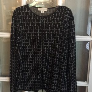 Casual Corner jacket. Nylon/polyester/spandex.